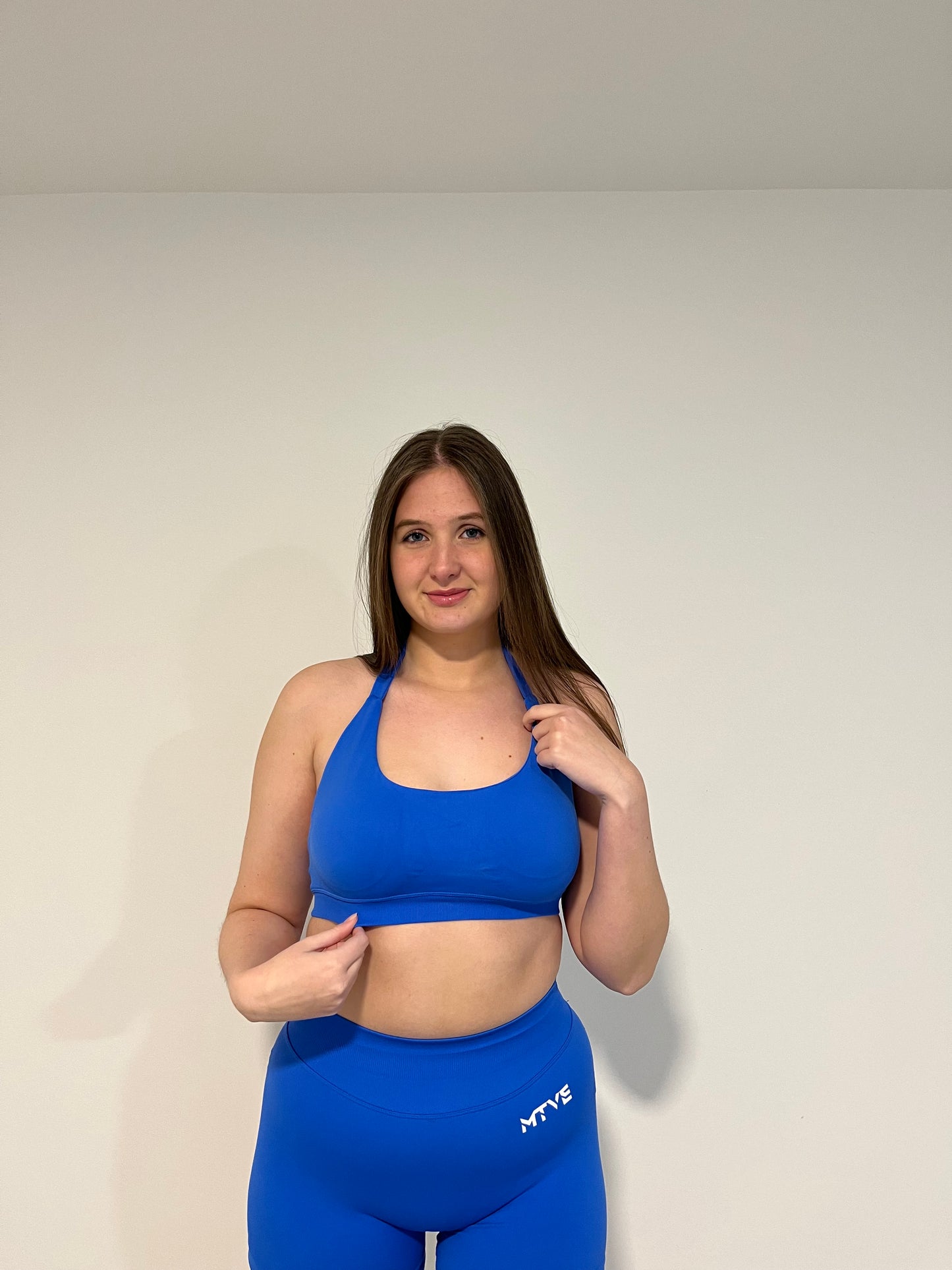 SPARK Seamless Sports Bra - Electric Blue