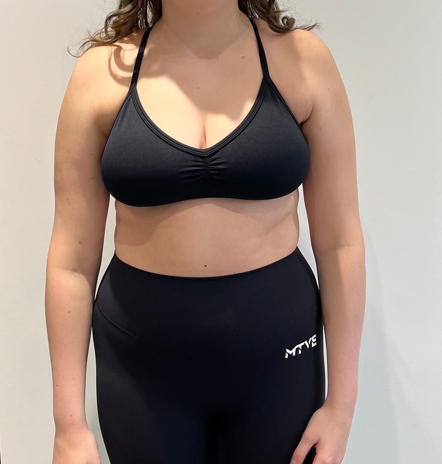 Scrunch Sports Bra - black