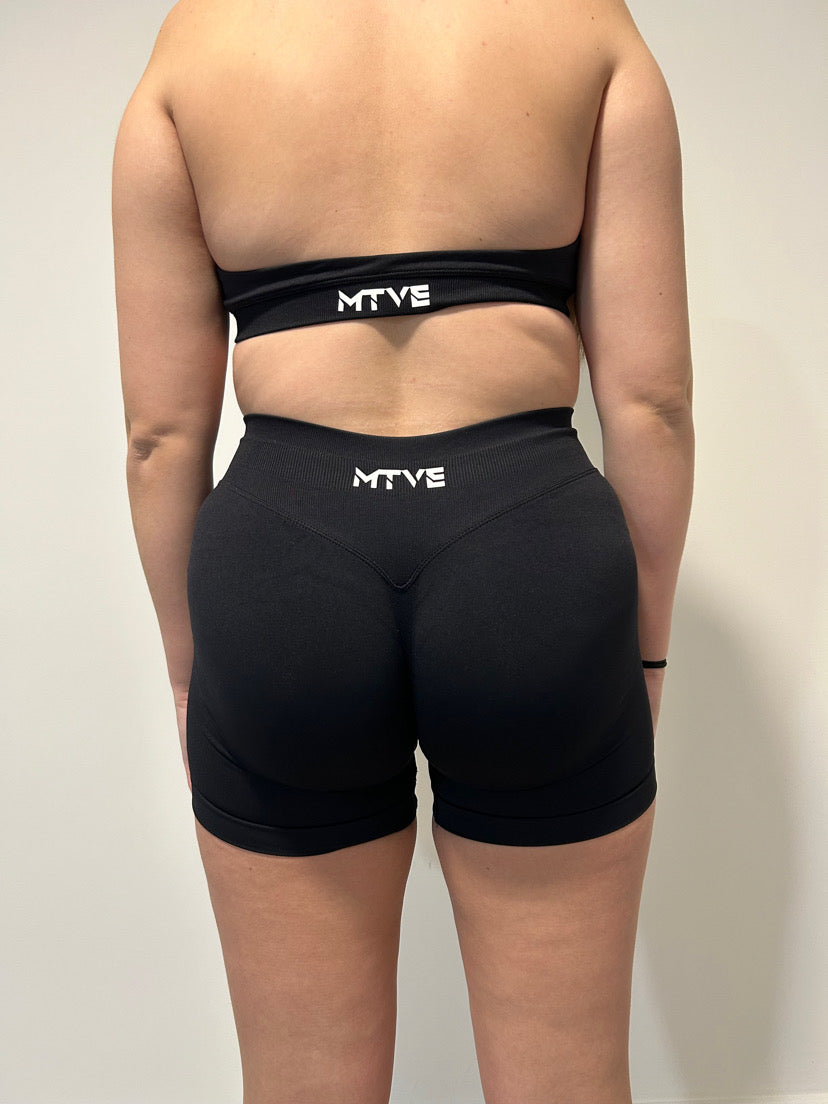 SPARK Seamless Shorts - Black