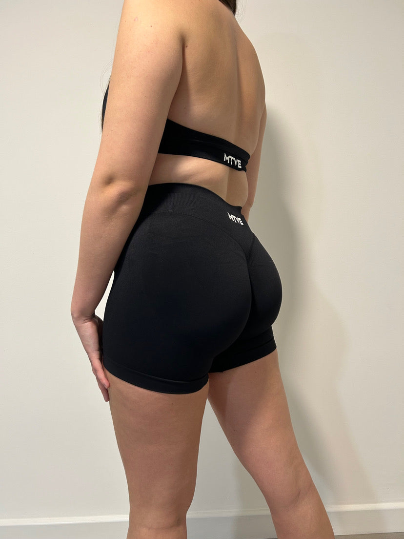 SPARK Seamless Shorts - Black
