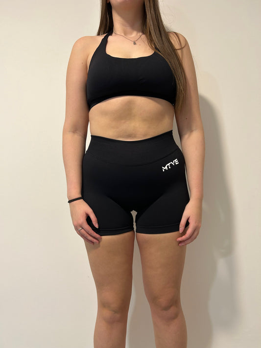 SPARK Seamless Shorts - Black